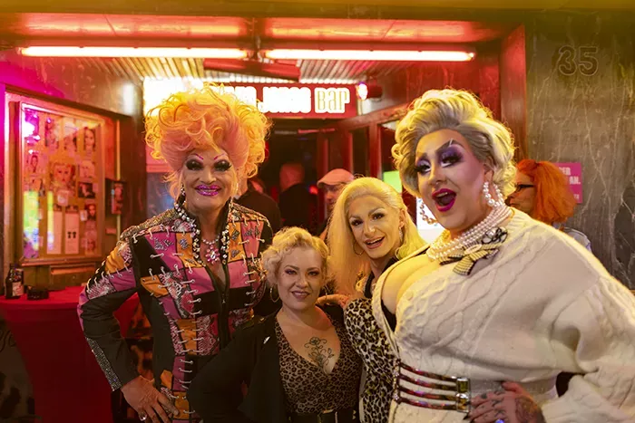 Olivia Jones und Familie