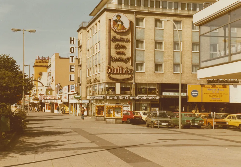 Reeperbahn Ecke kleine Seilerstrasse um 1980